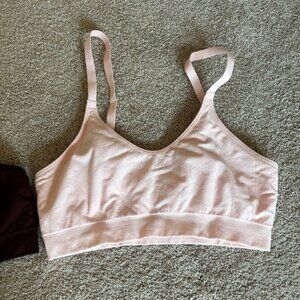 Women's Bombas Seamless Scoop Bralette L/XL Guava NWOT